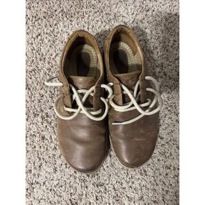 Born‎ Brown Leather Lace Up Oxford Casual Shoes Men size 11